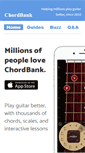 Mobile Screenshot of chordbank.com